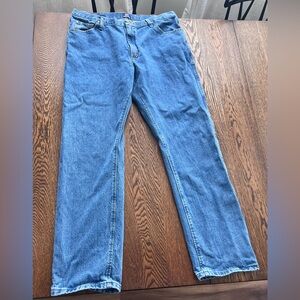 Mens Wrangler denim jeans 38x32 regular fit